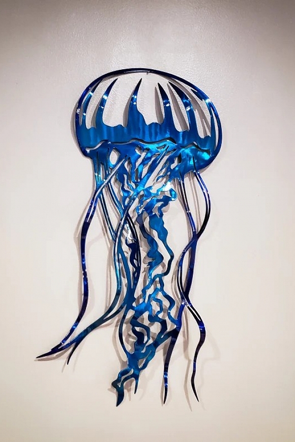 jelly fish wall art